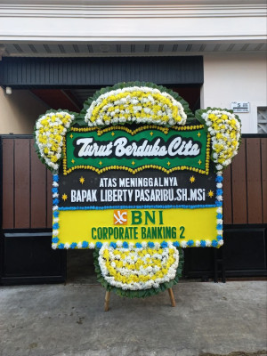 Papan Bunga Duka di Tobelo Barat