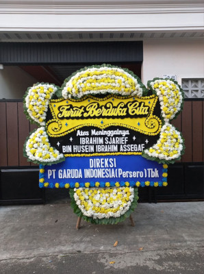 Papan Bunga Duka di Tobelo Barat