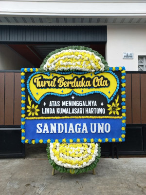 Papan Bunga Duka di Tobelo Barat