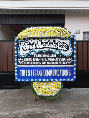 Papan Bunga Duka di Tobelo Barat